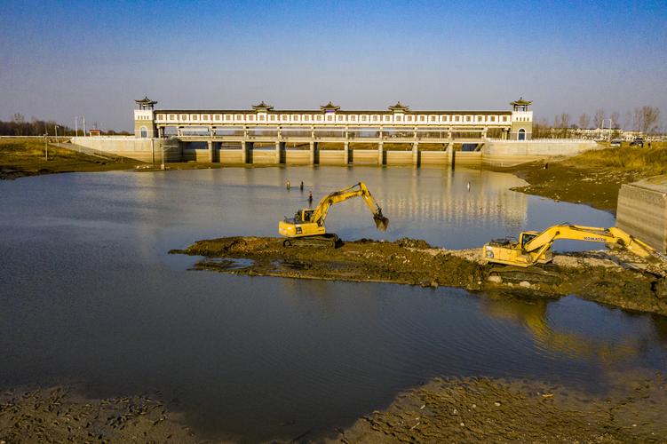 徒骇河治理工程 河道清淤疏浚滨城区段,惠民县段开启全面施工大幕