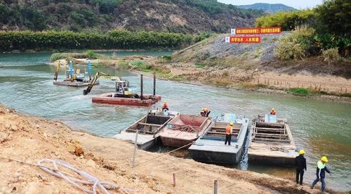 韶关市区河道清淤疏浚工程开工为期5个月